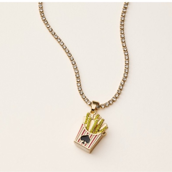 Kate Spade x Target French Fry Necklace - Picture 1 of 8